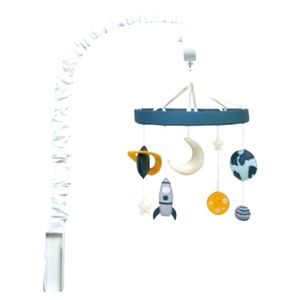 Musical space themed mobile